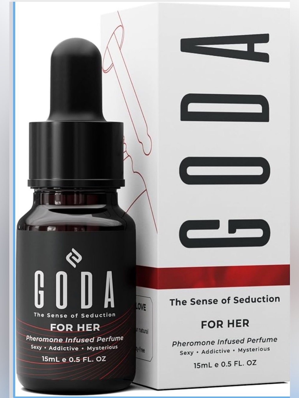 GODA  Pheromone  Infused Perfume Serum~New in sealed original packaging
